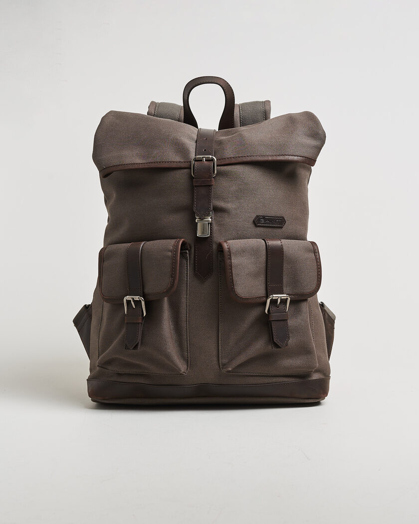 Gant Modern Premium Canvas Backpack Faded Taupe – Beige