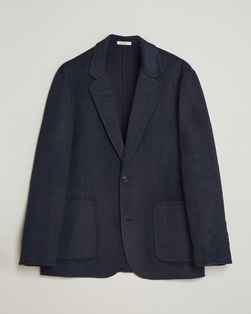Gant Handstitched Unlined Blazer Evening Blue – Blå