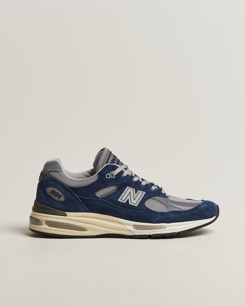 New Balance Made in Made in UK 991v2 Insignia Blue – Blå