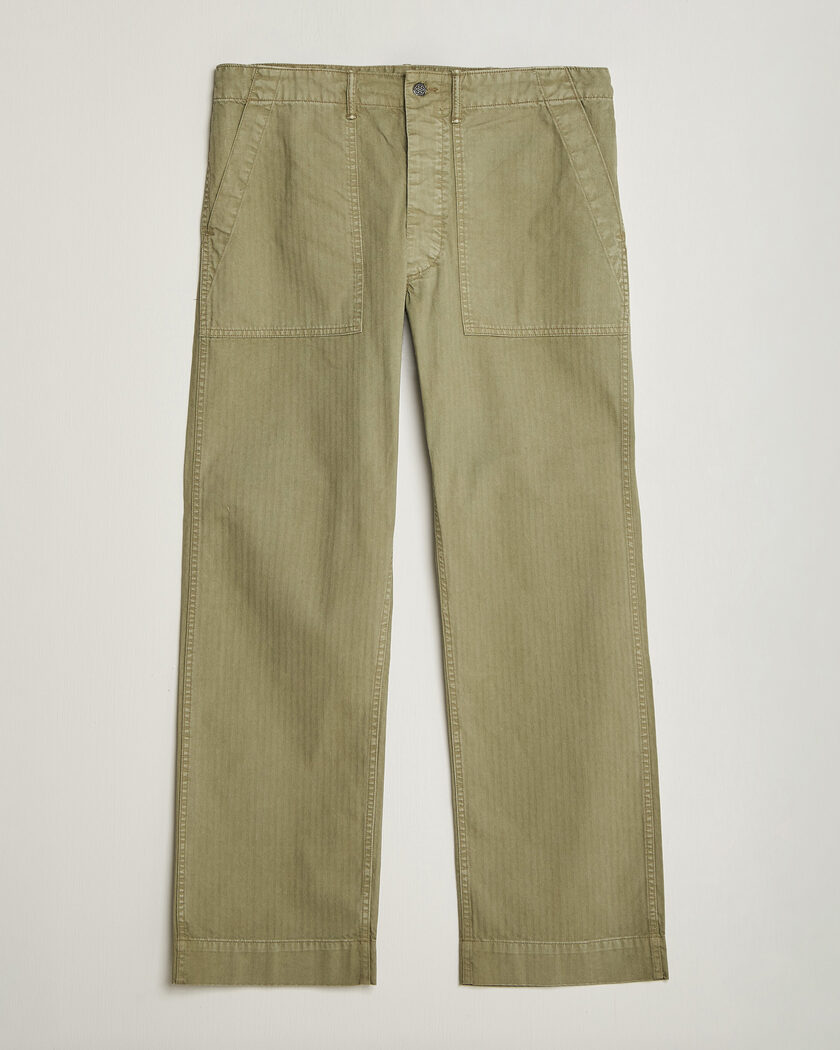 RRL Army Utility Pants Brewster Green – Grön