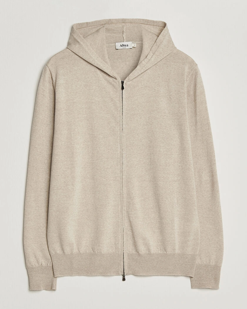 Altea Merino Wool Cardigan Beige – Beige