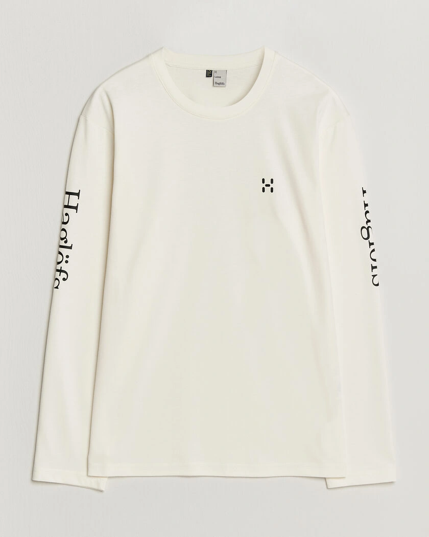 Haglöfs Long Sleeve T-Shirt Soft White – Vit