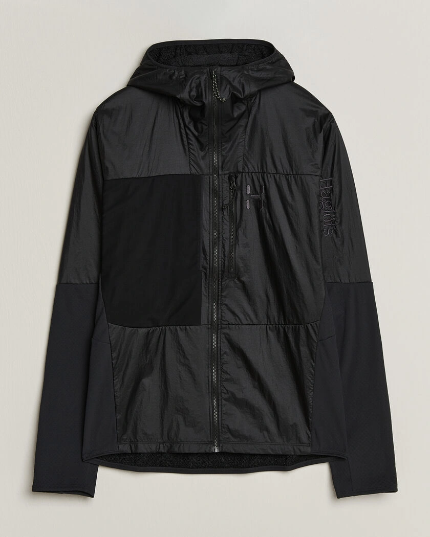 Haglöfs Nallo Touring Hybrid Mid Layer Jacket True Black – Svart