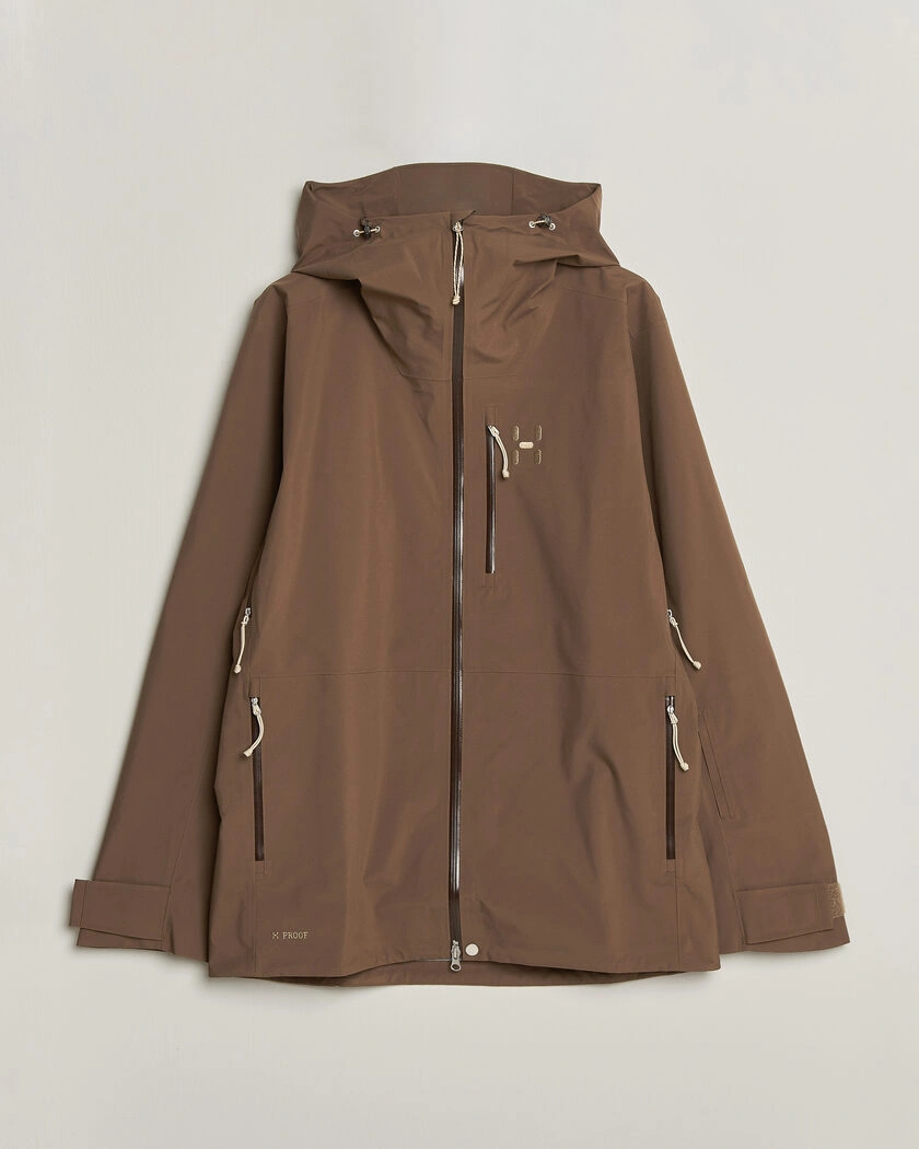 Haglöfs Alper Proof 3L Jacket Teak Brown – Brun