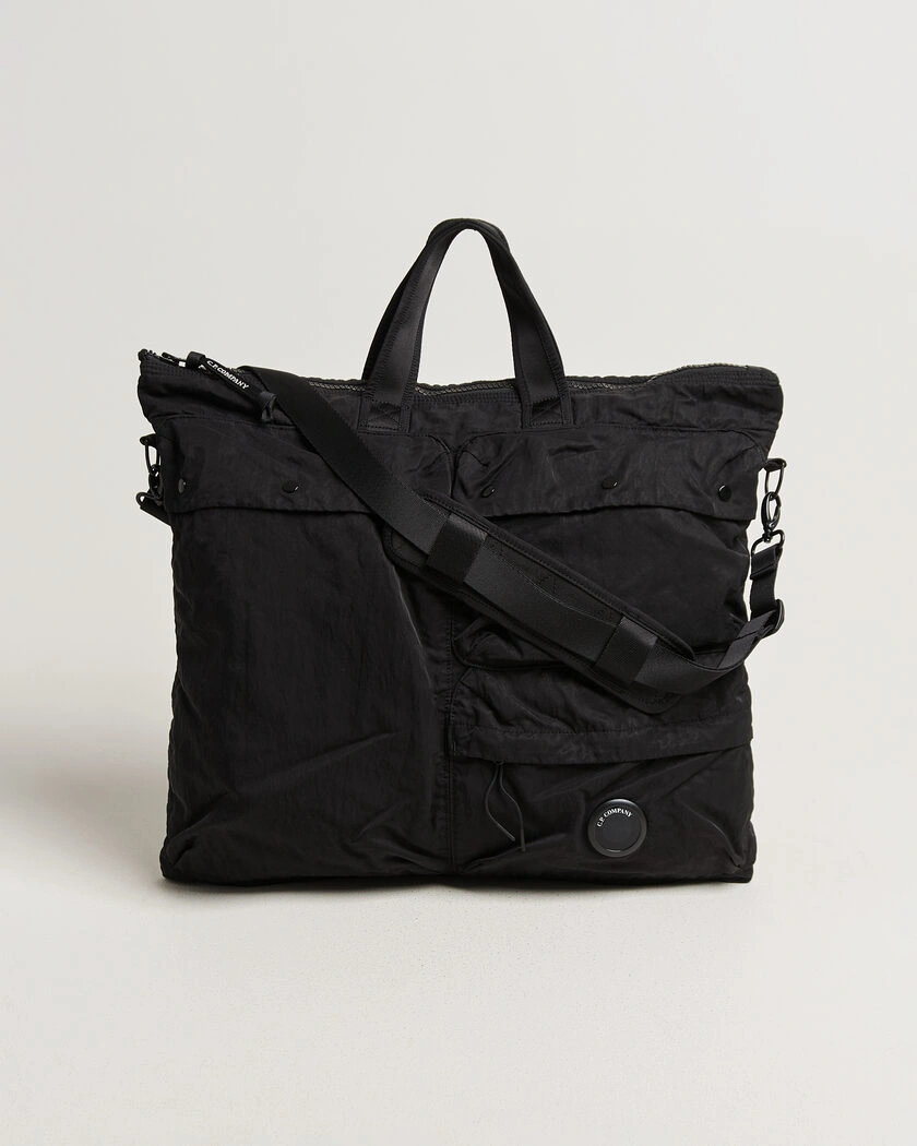 C.P. Company Nylon B Zip Tote Bag Black – Svart