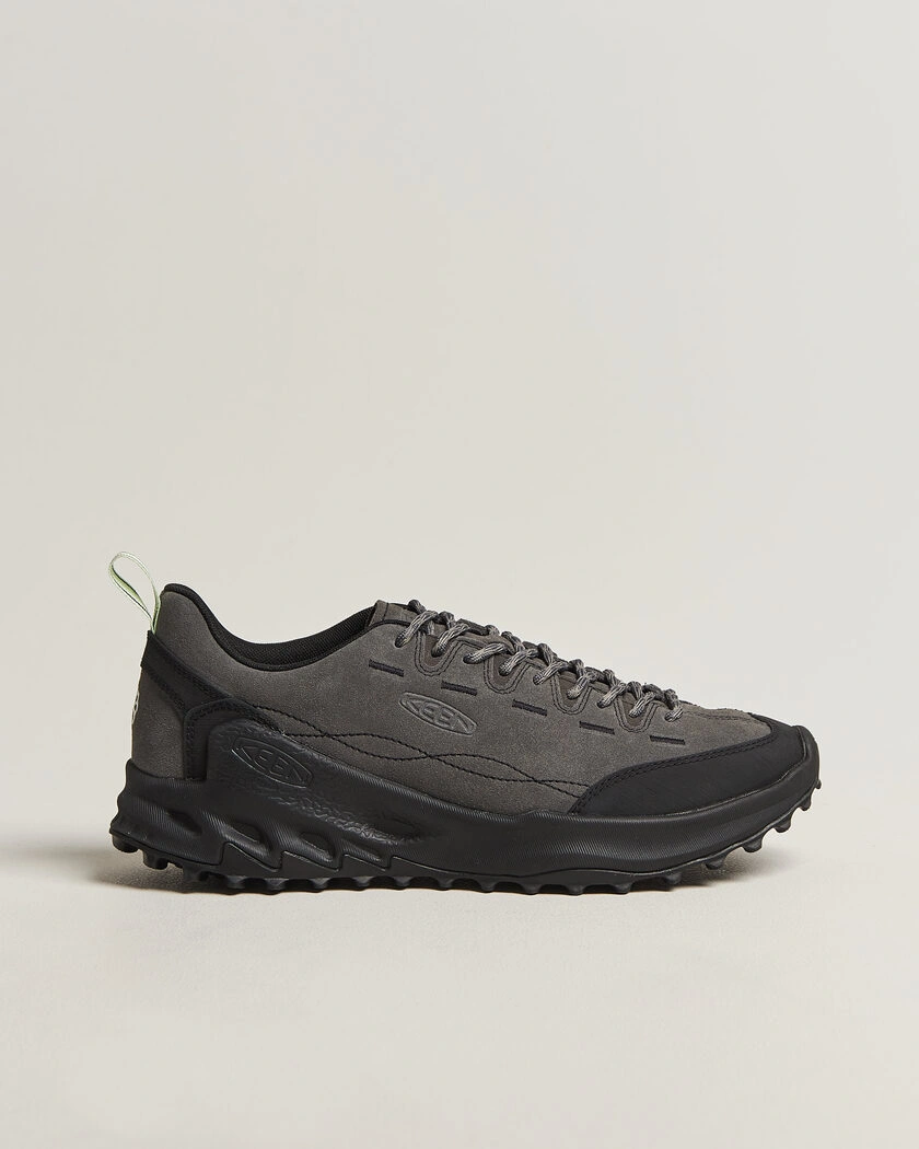KEEN Jasper Zionic Leather Sneaker Steel Grey – Grå