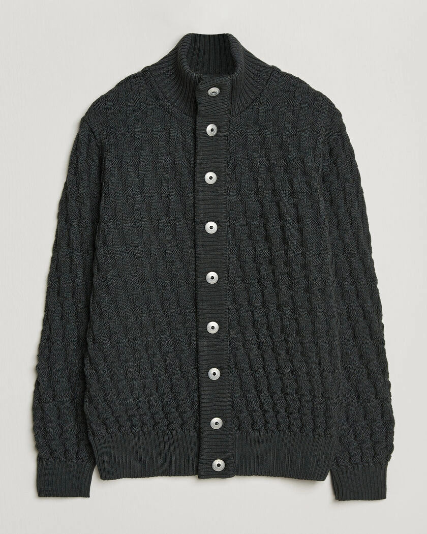 S.N.S. Herning Stark Cardigan Terrain Green – Grön