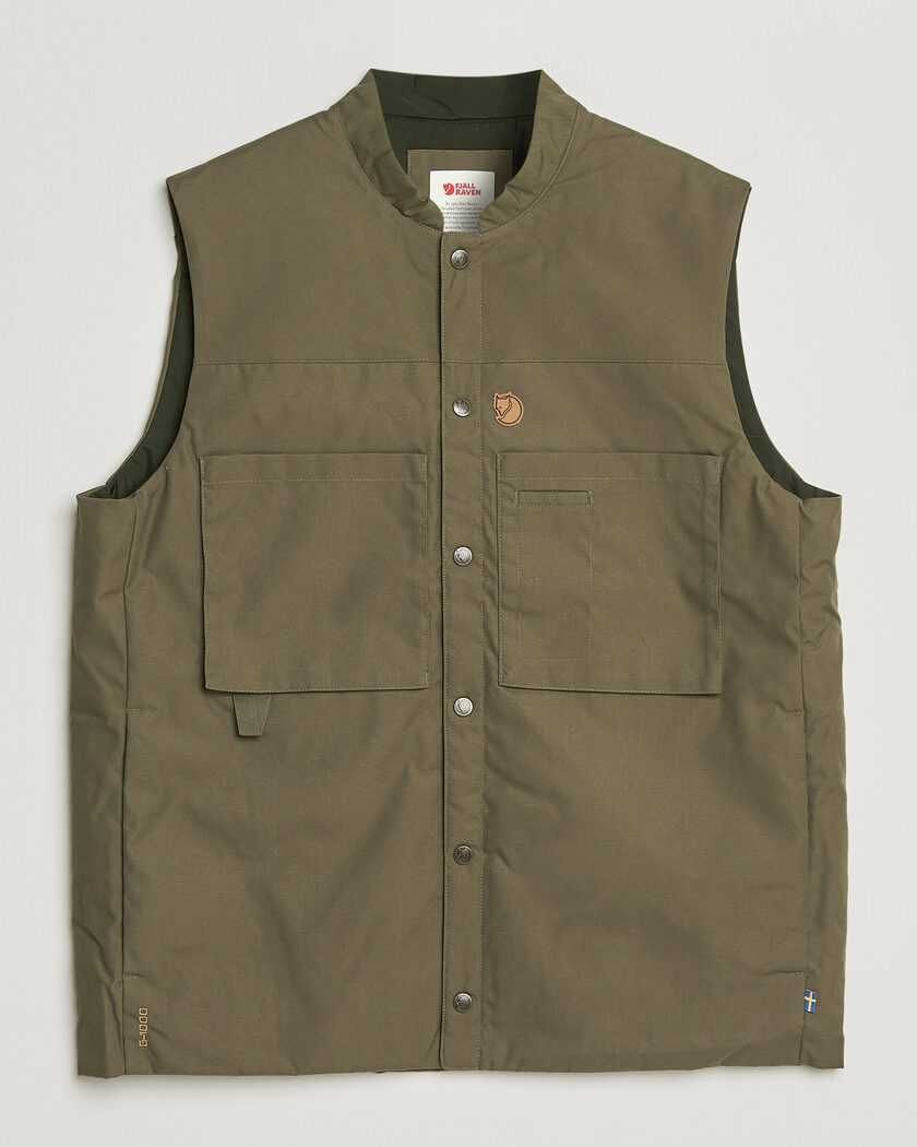 Fjällräven Singi Padded Vest Laurel Green – Grön