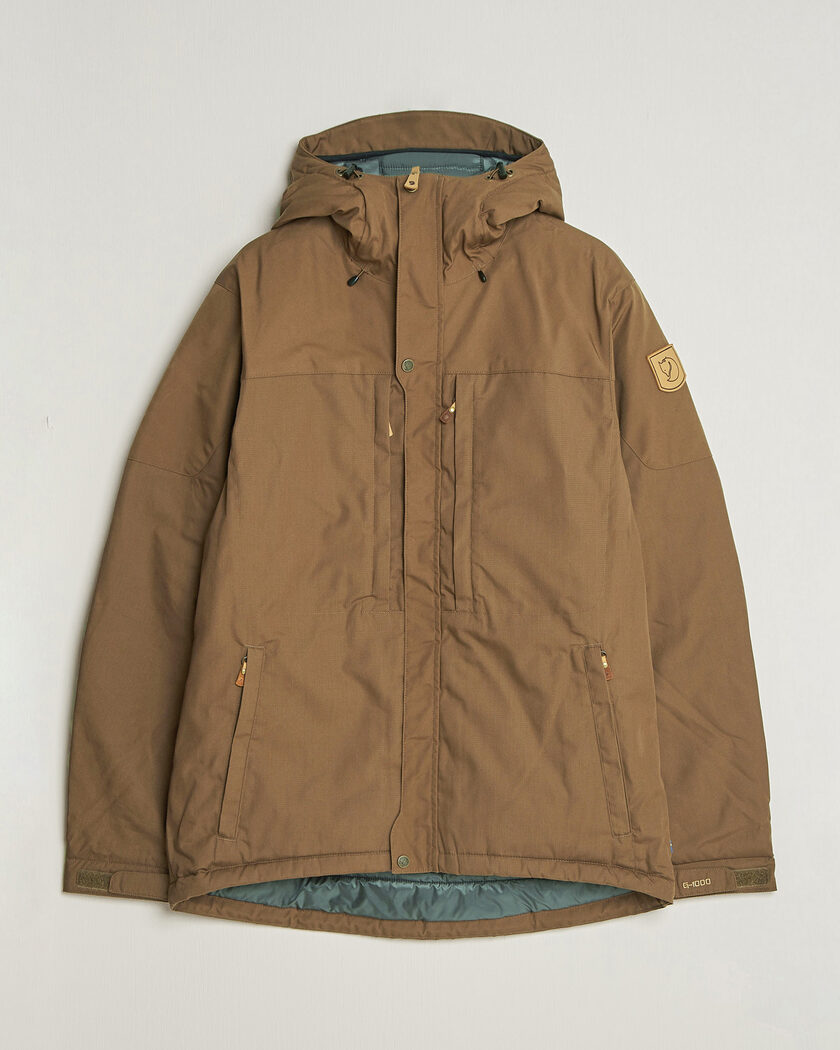 Fjällräven Skogsö Padded Jacket Dark Oak – Brun