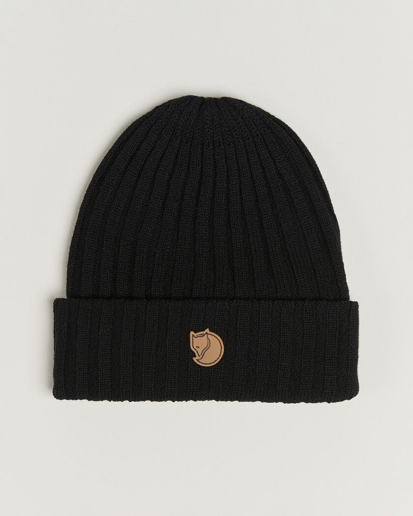 Fjällräven Byron Wool Hat Black – Svart