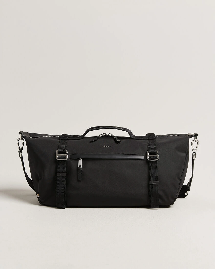 BOSS BLACK Highway Holdall Black – Svart