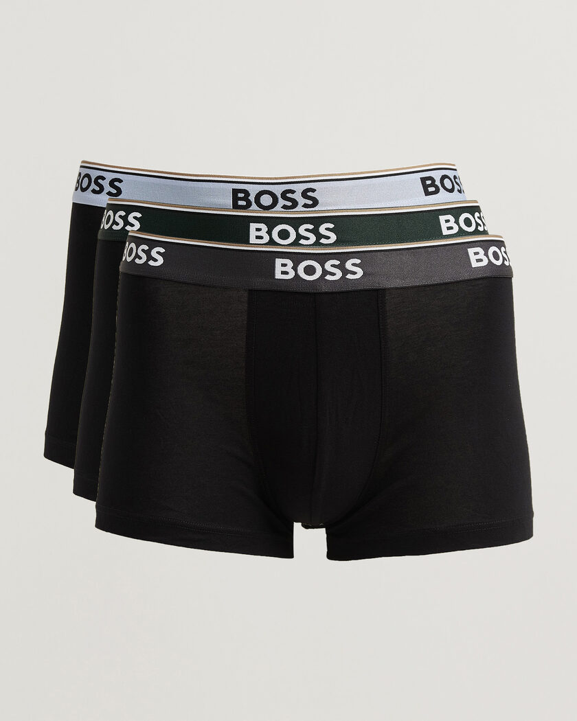 BOSS BLACK 3-Pack Trunk Black – Svart