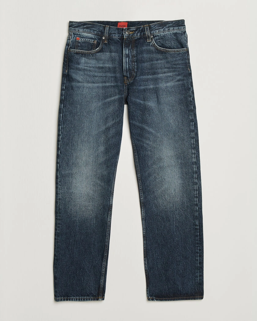 HUGO 840 Regular Fit Jeans Navy – Blå