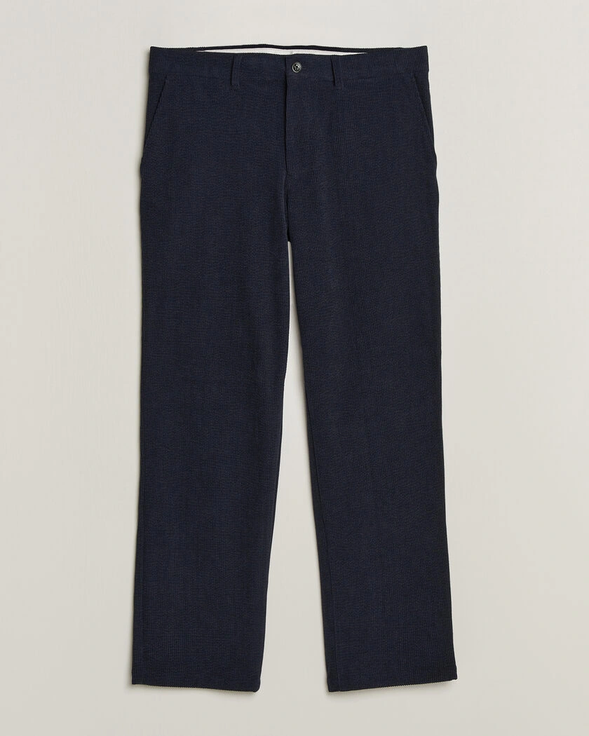 J.Lindeberg Logan Drape Cord Pants JL Navy – Blå