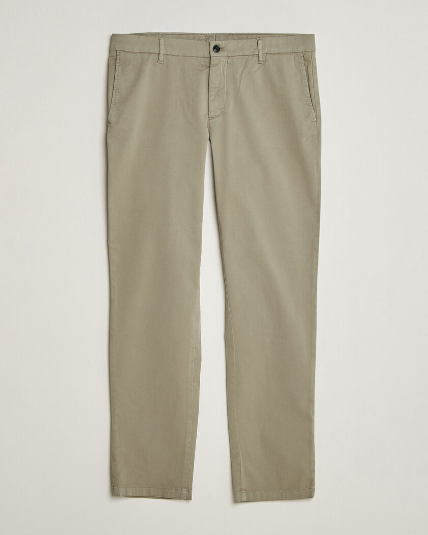 J.Lindeberg Chaze Cotton Stretch Pants Brindle – Grön