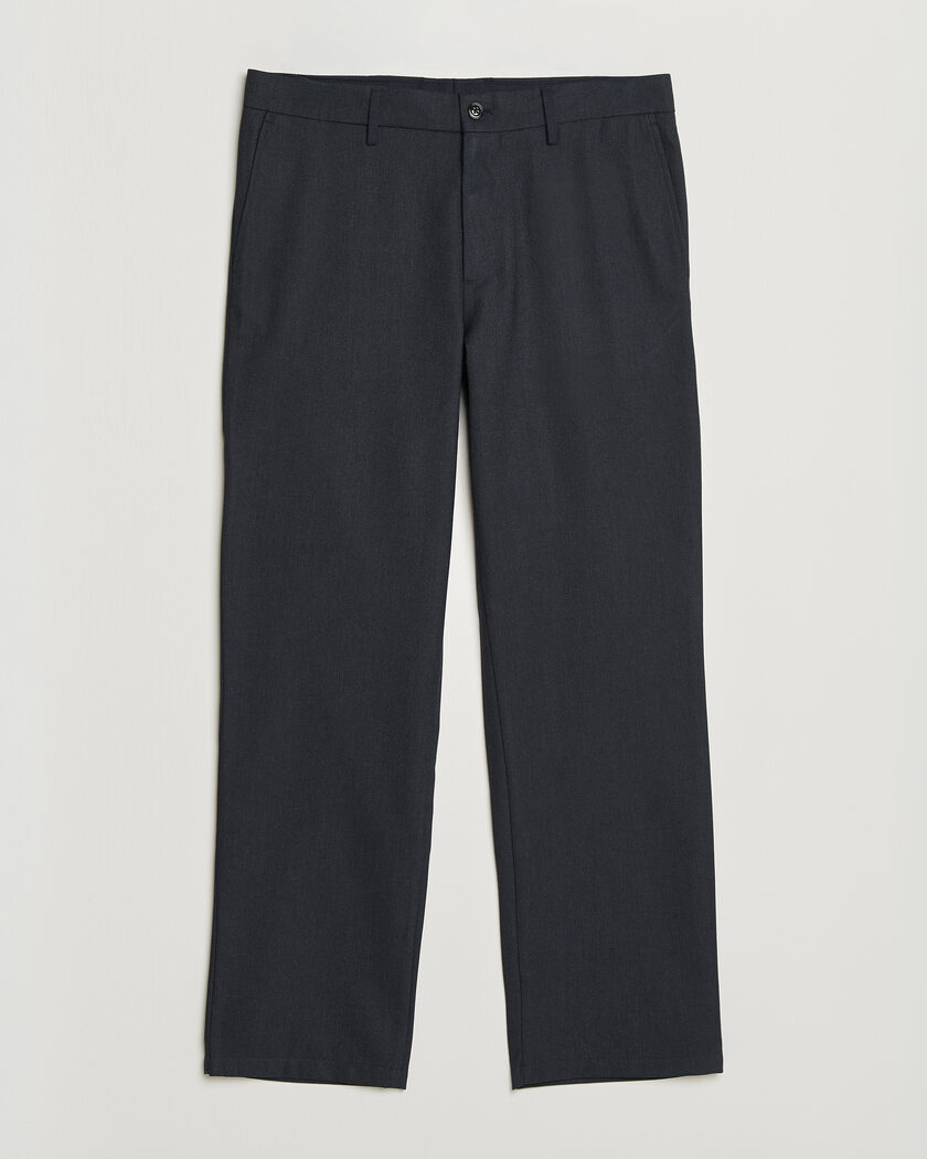 J.Lindeberg Logan Brushed Twill Pants JL Navy – Blå