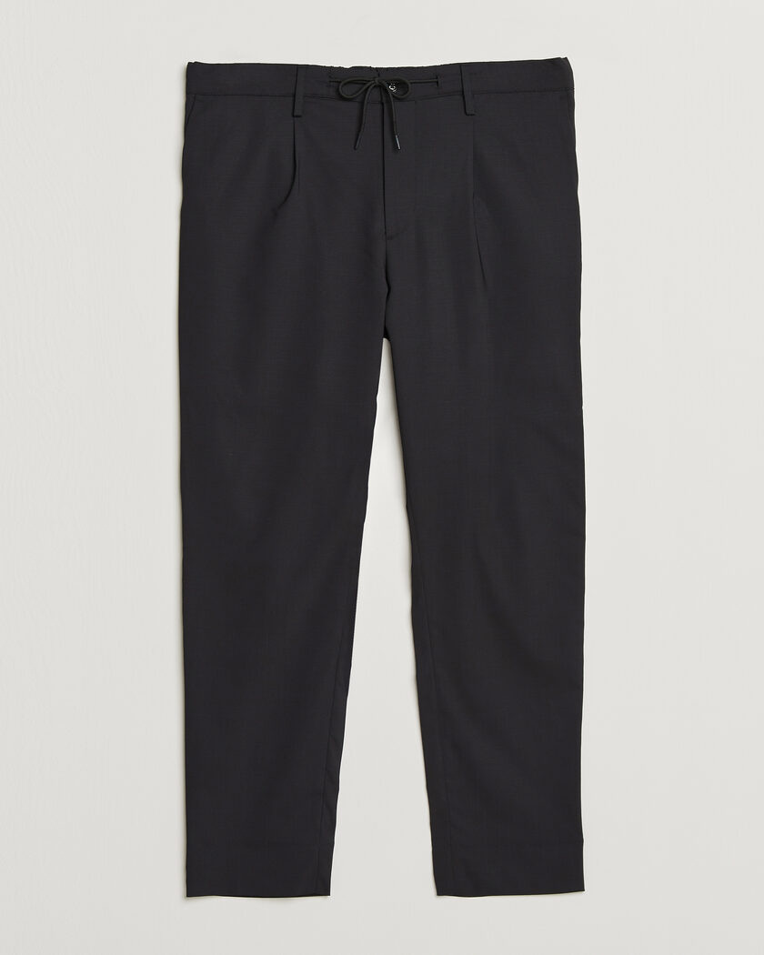 J.Lindeberg Harris Stretch Wool Pants Black – Svart