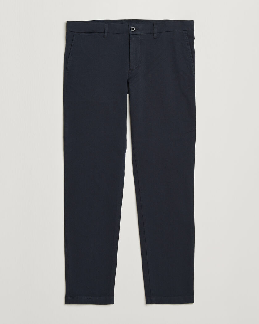 J.Lindeberg Chase Stretch Flannel Trousers JL Navy – Blå