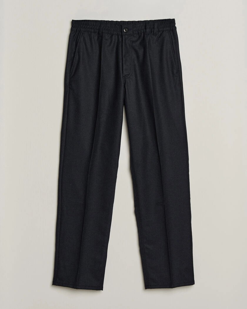 Forét Clay Wool Pants Navy – Blå