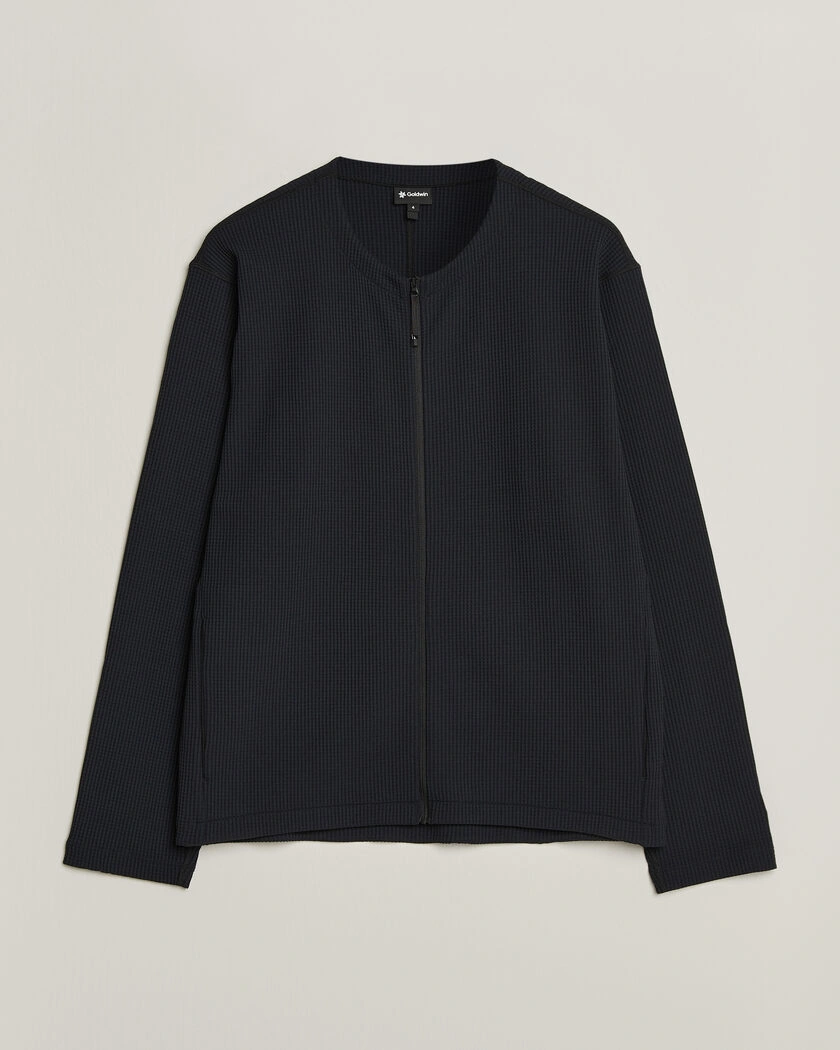 Goldwin WF Light Cardigan Black – Svart