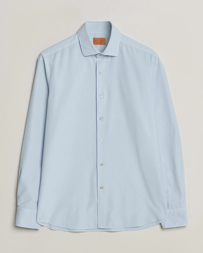 Grigio Corduroy Shirt Light Blue – Blå
