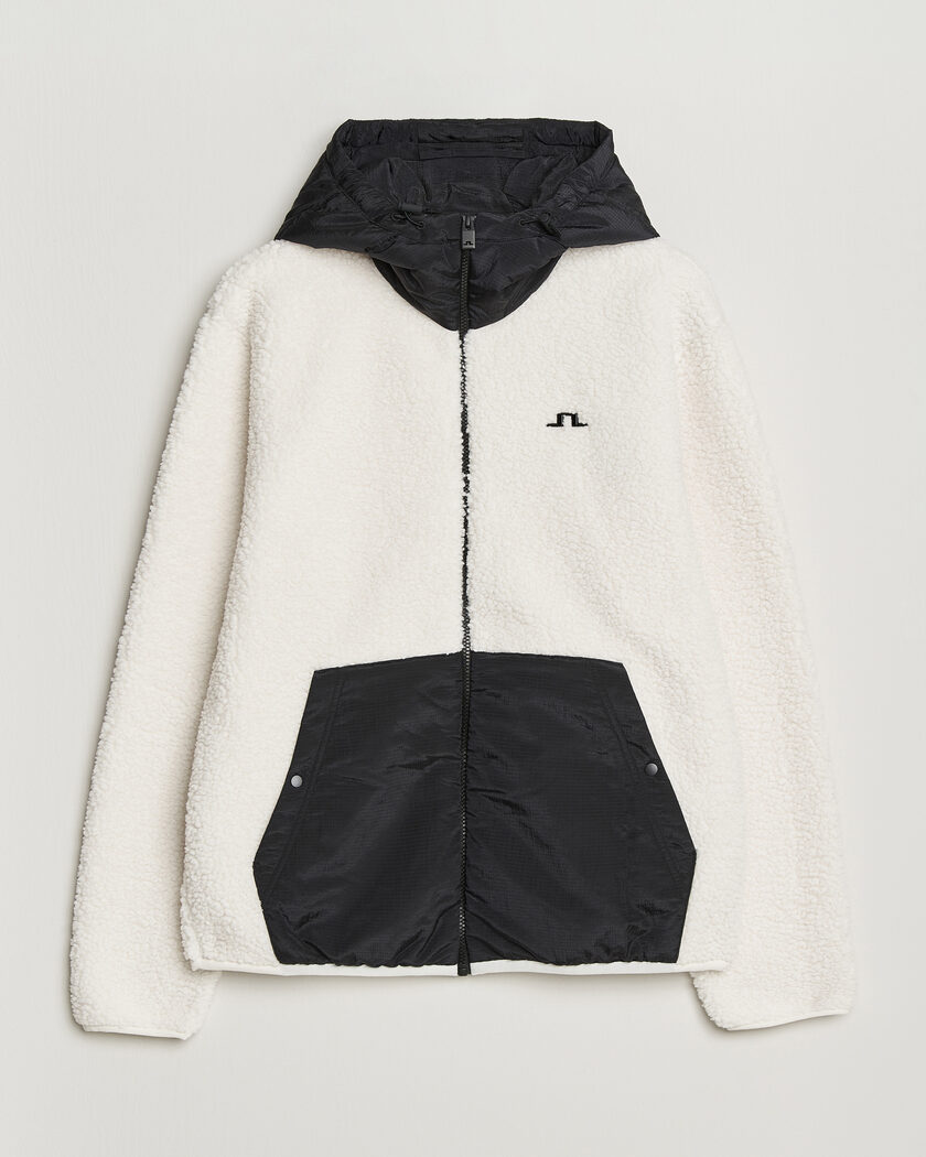 J.Lindeberg Varek Hybrid Hooded Full Zip Tofu – Flerfärgad