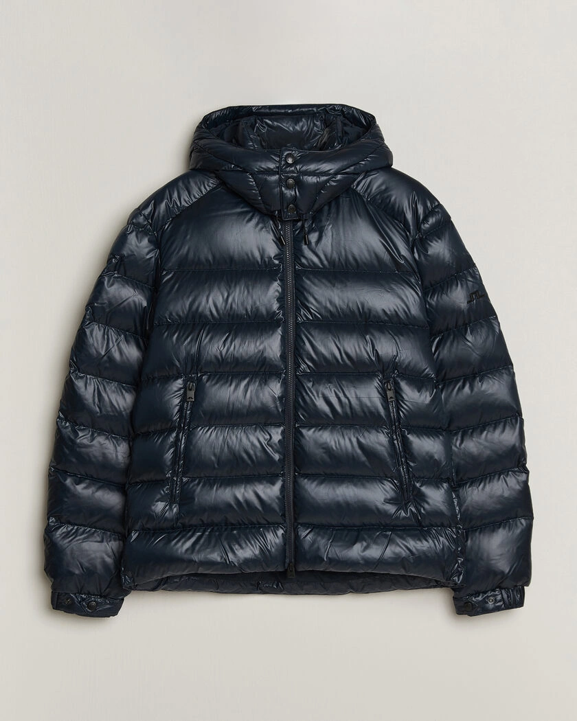 J.Lindeberg Creek Light Hooded Down Jacket JL Navy – Blå