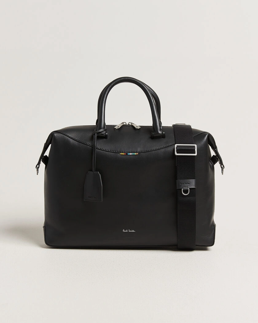  Paul Smith Leather Briefcase Black – Svart