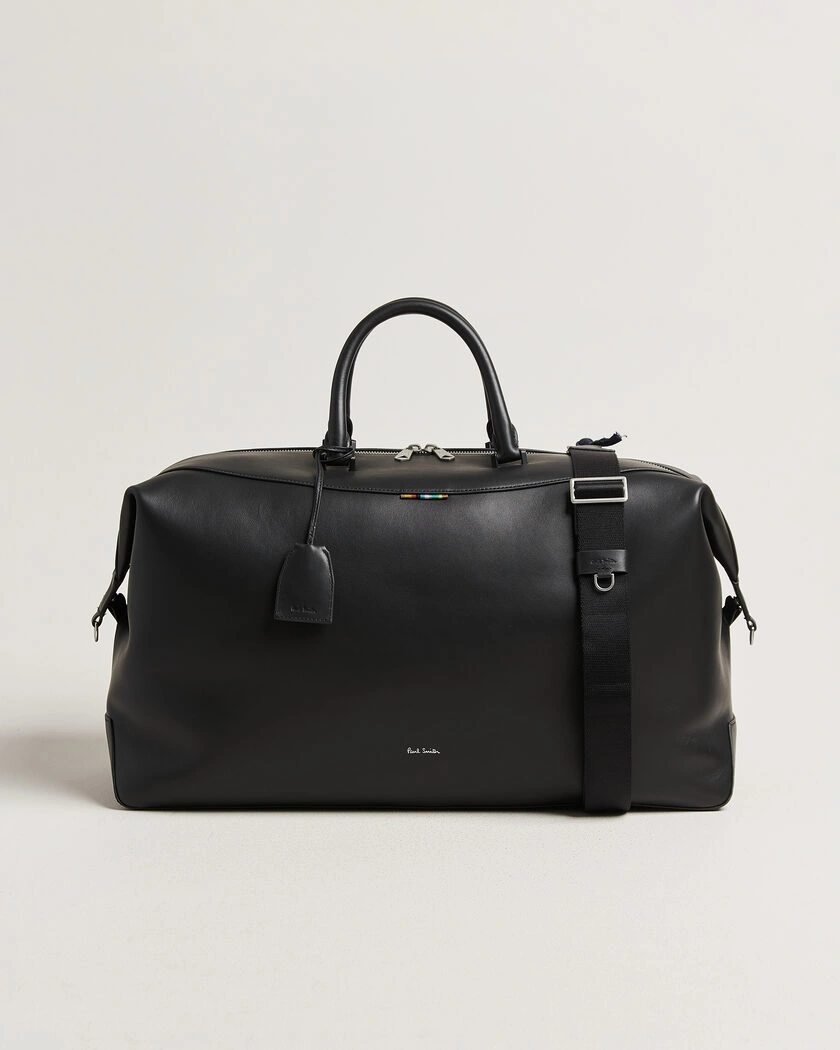 Paul Smith Leather Holdall Black – Svart