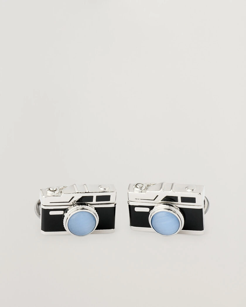 Paul Smith Camera Cufflink Silver – Silver