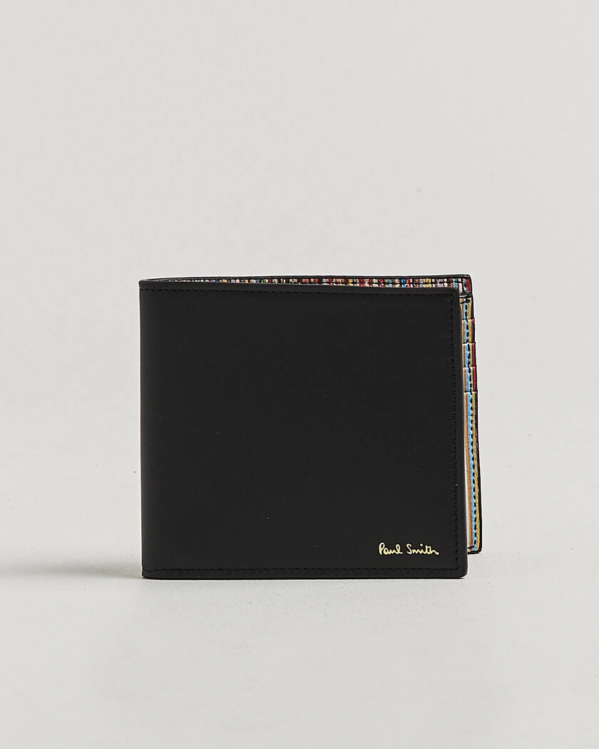  Paul Smith Signature Stripe Billfold Black – Svart