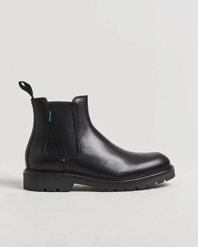 PS Paul Smith Xenon Leather Chelsea Boot Black – Svart