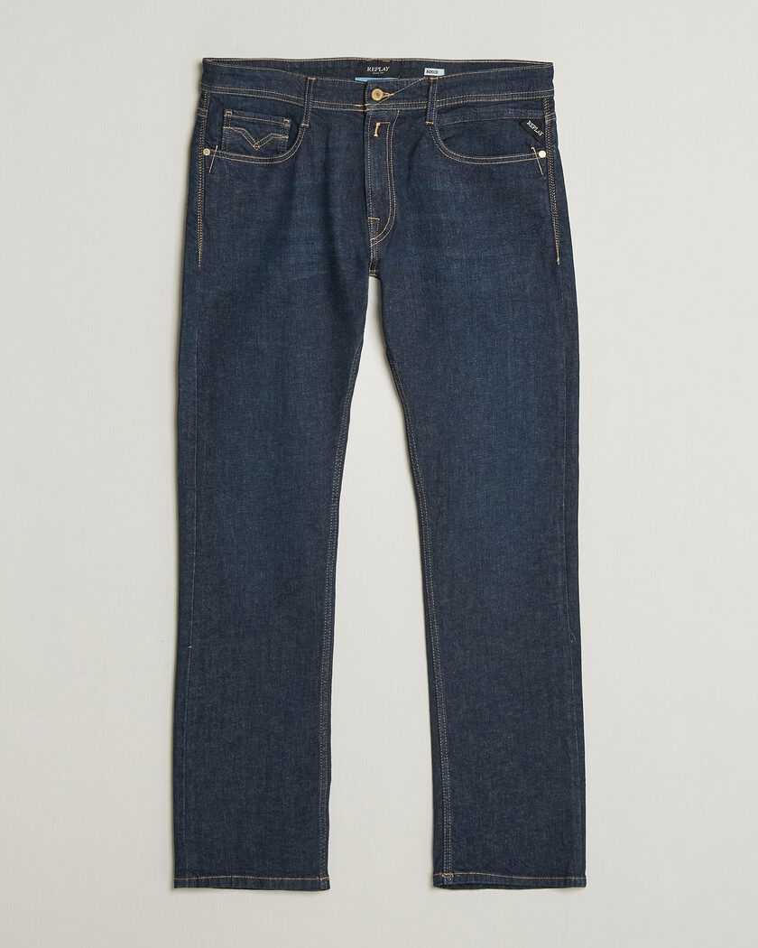 Replay Rocco Comfort Fit Super Stretch DNA Jeans Dark Blue – Blå
