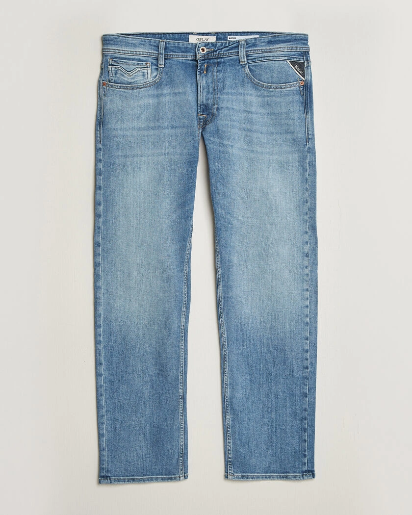 Replay Rocco Comfort Fit Original Jeans Light Blue – Blå