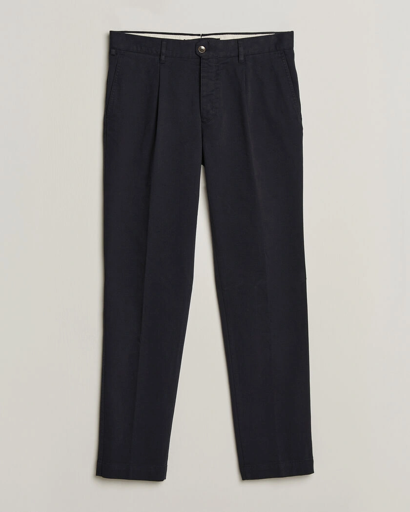 Incotex Regular Fit Cover Chinos Navy – Blå