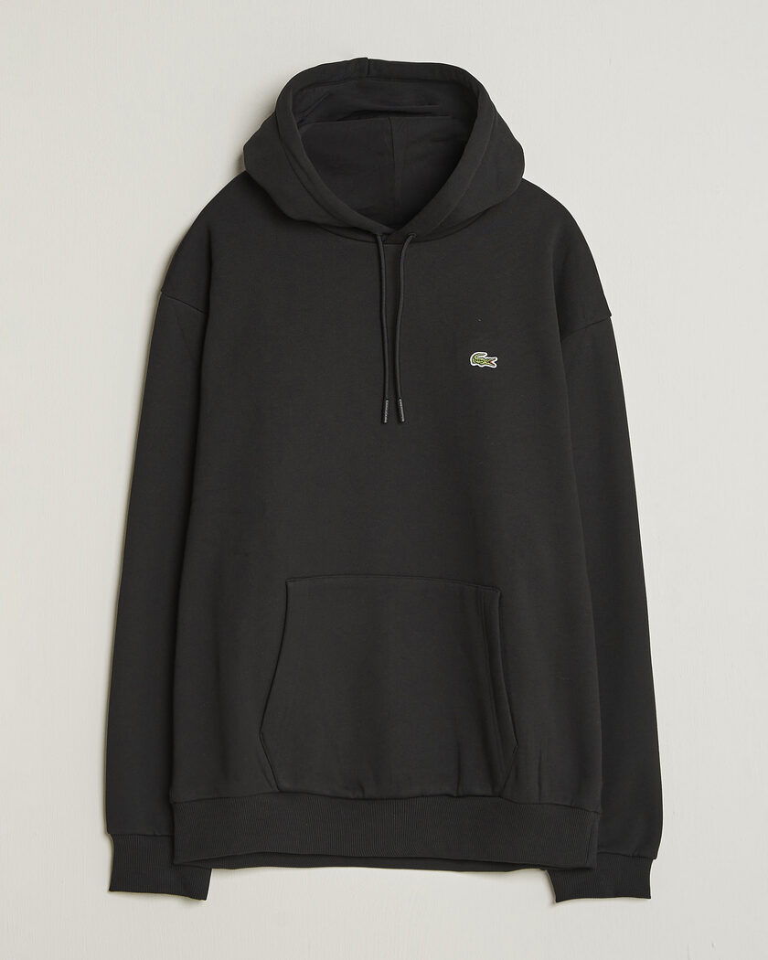 Lacoste Hoodie Black – Svart