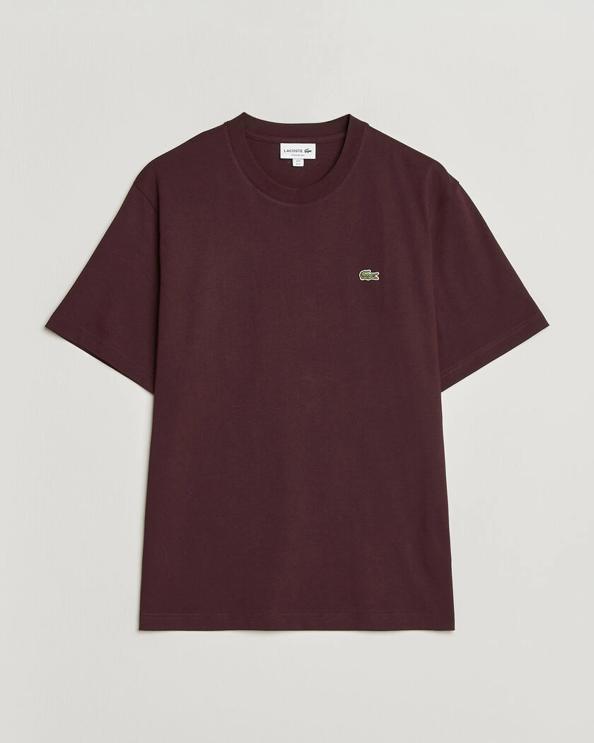 Lacoste Crew Neck T-Shirt Oxalis – Röd