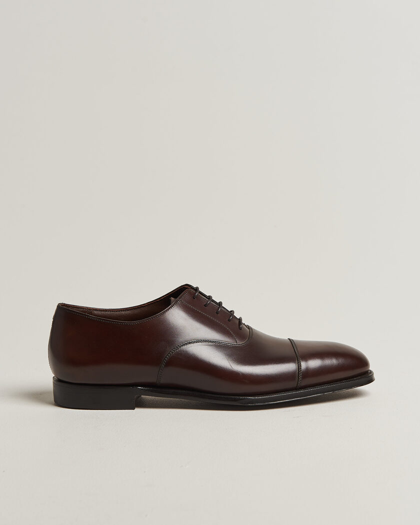 Crockett & Jones Hallam Oxford Dark Brown Calf | Herr - Care of Carl