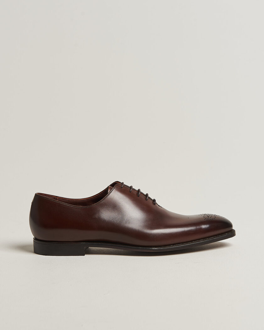 Crockett & Jones Hallam Oxford Dark Brown Calf | Herr - Care of Carl