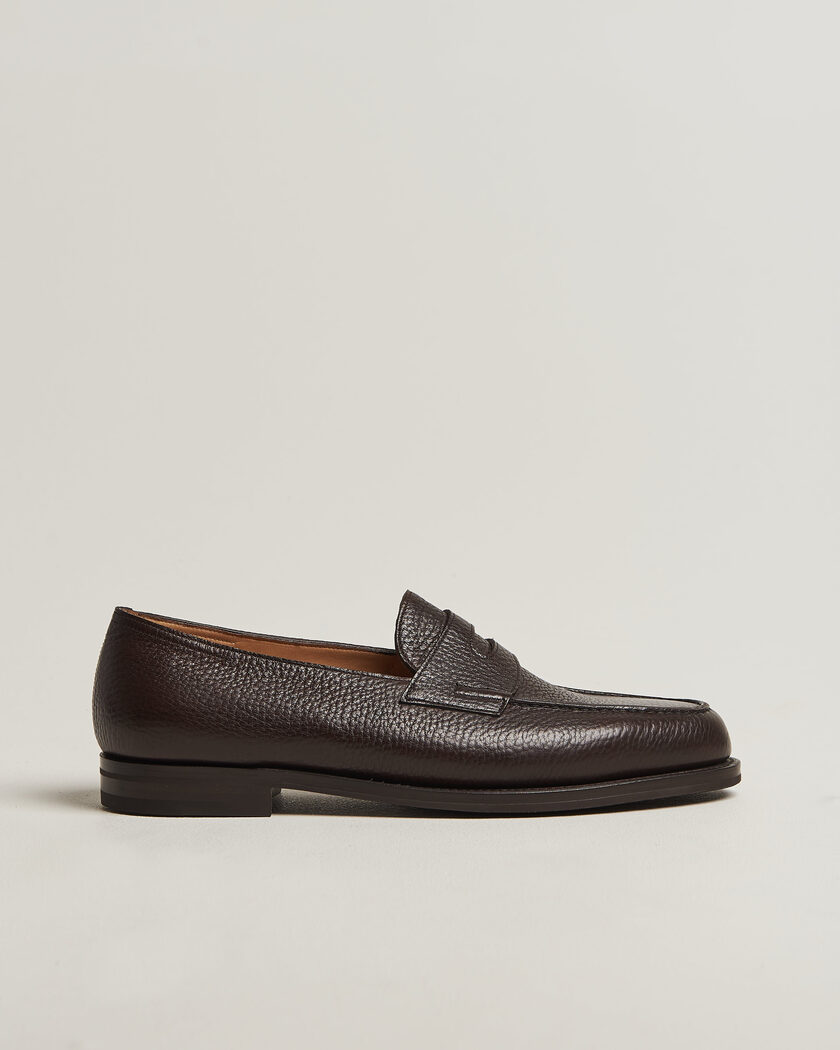 John Lobb Lopez Loafer Brown Grain – Brun