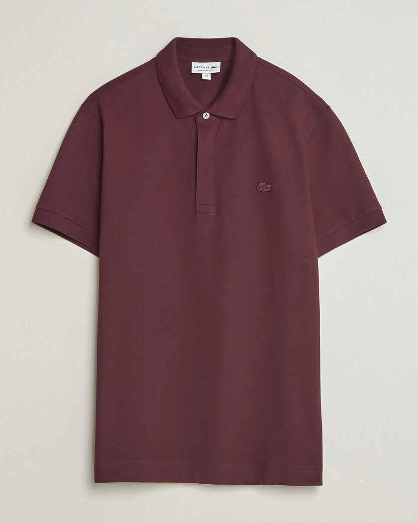 Lacoste Paris Polo Piké Oxalis – Brun