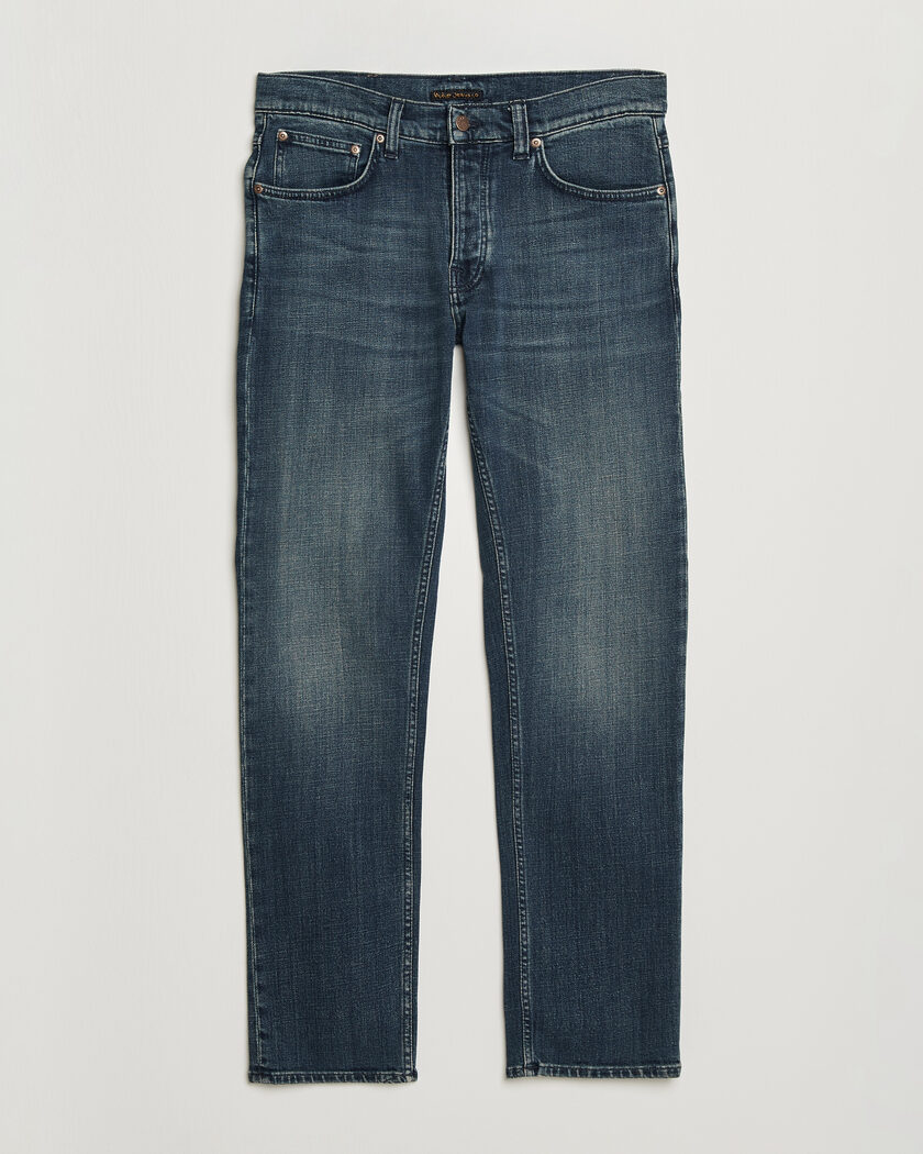 Nudie Jeans Solid Ollie Jeans Epic Ink – Blå