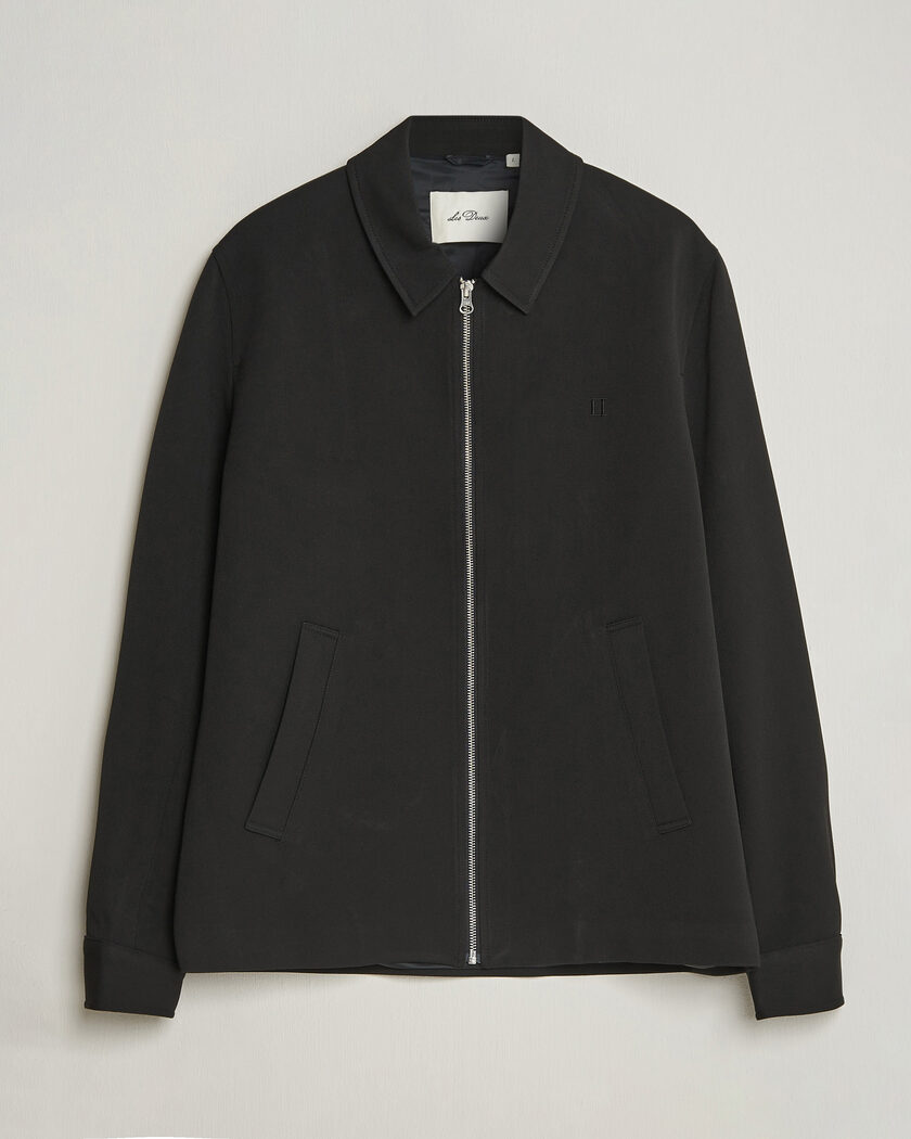 LES DEUX Como Coach Jacket Black – Svart