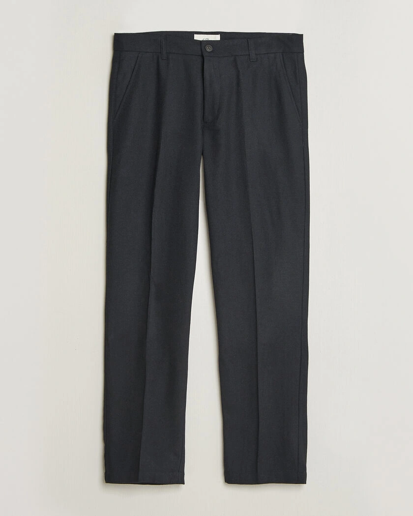  Les Deux Wool Reg Suit Pants Dark Navy – Blå