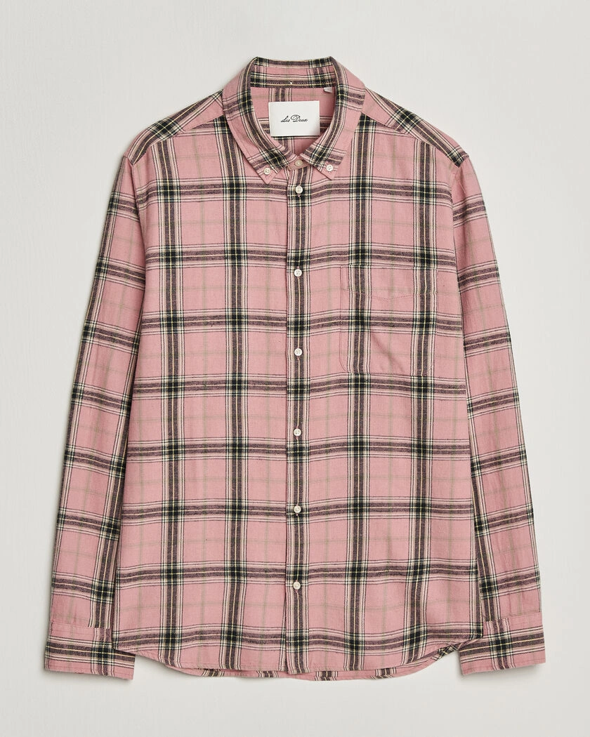  Les Deux Vintage Check Shirt India Ink – Rosa