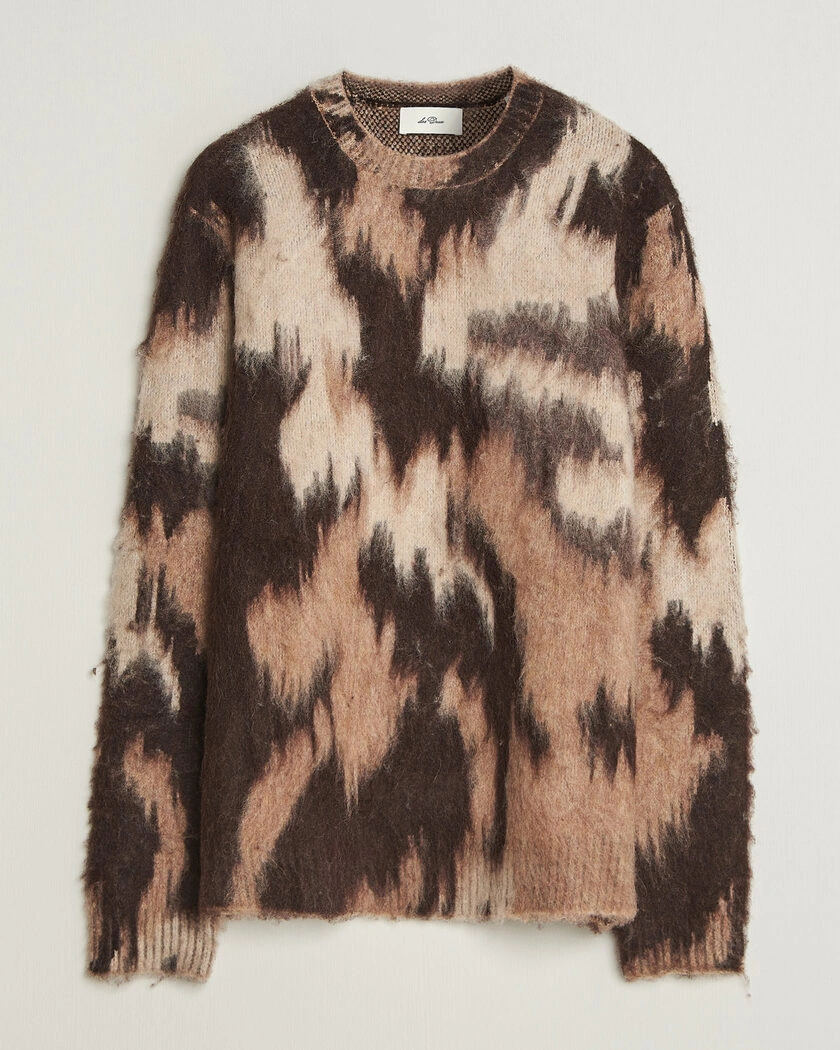 LES DEUX Forrest Crewneck Knit Brown – Brun