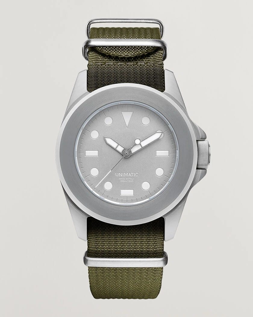 UNIMATIC Modello Quattro Limited Military Watch Grey – Grå