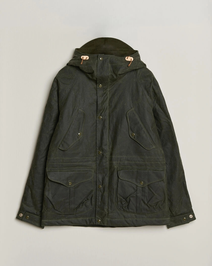 Manifattura Ceccarelli New Fisherman Parka Dark Green – Grön