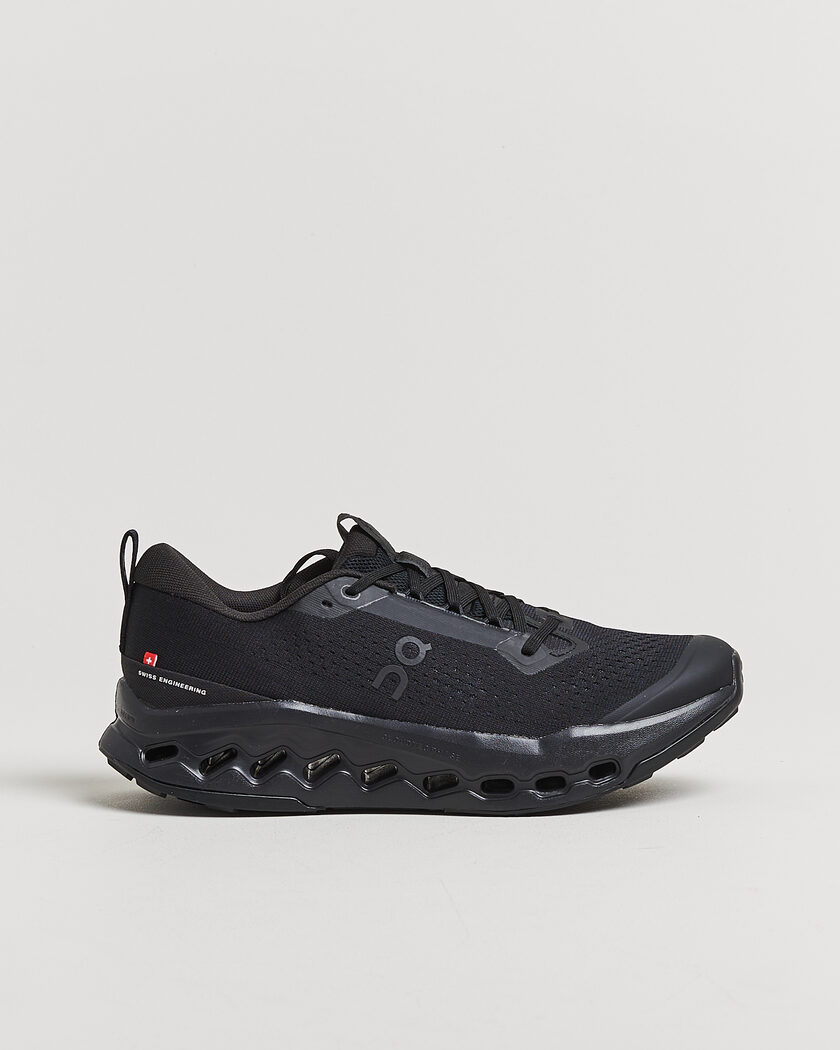 On Cloudsurfer Trail 2 Black/Eclipse – Svart