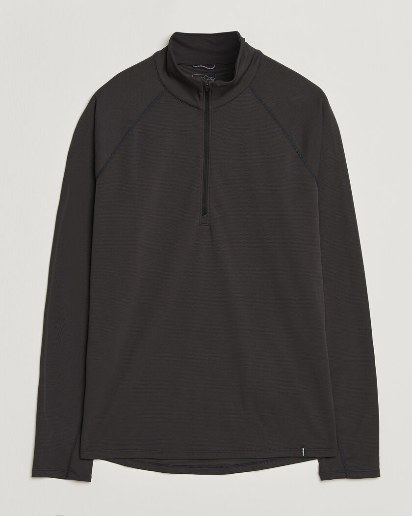 Patagonia Cap Midweight Zip Neck Ink Black – Svart